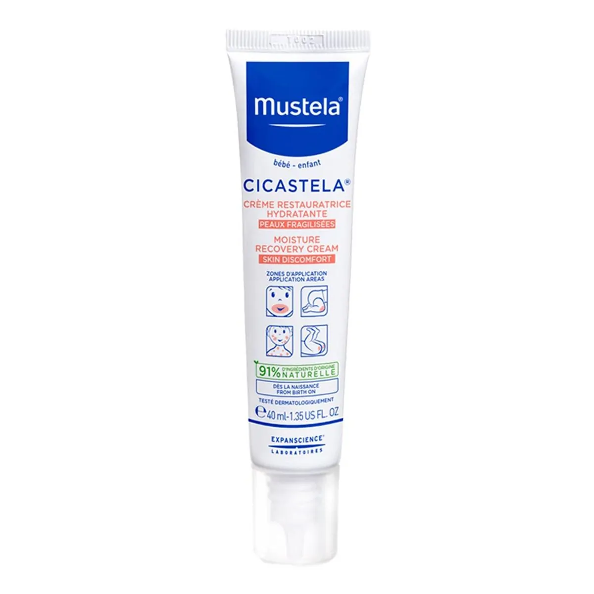 Creme Reparador Mustela Cicastela 40ml