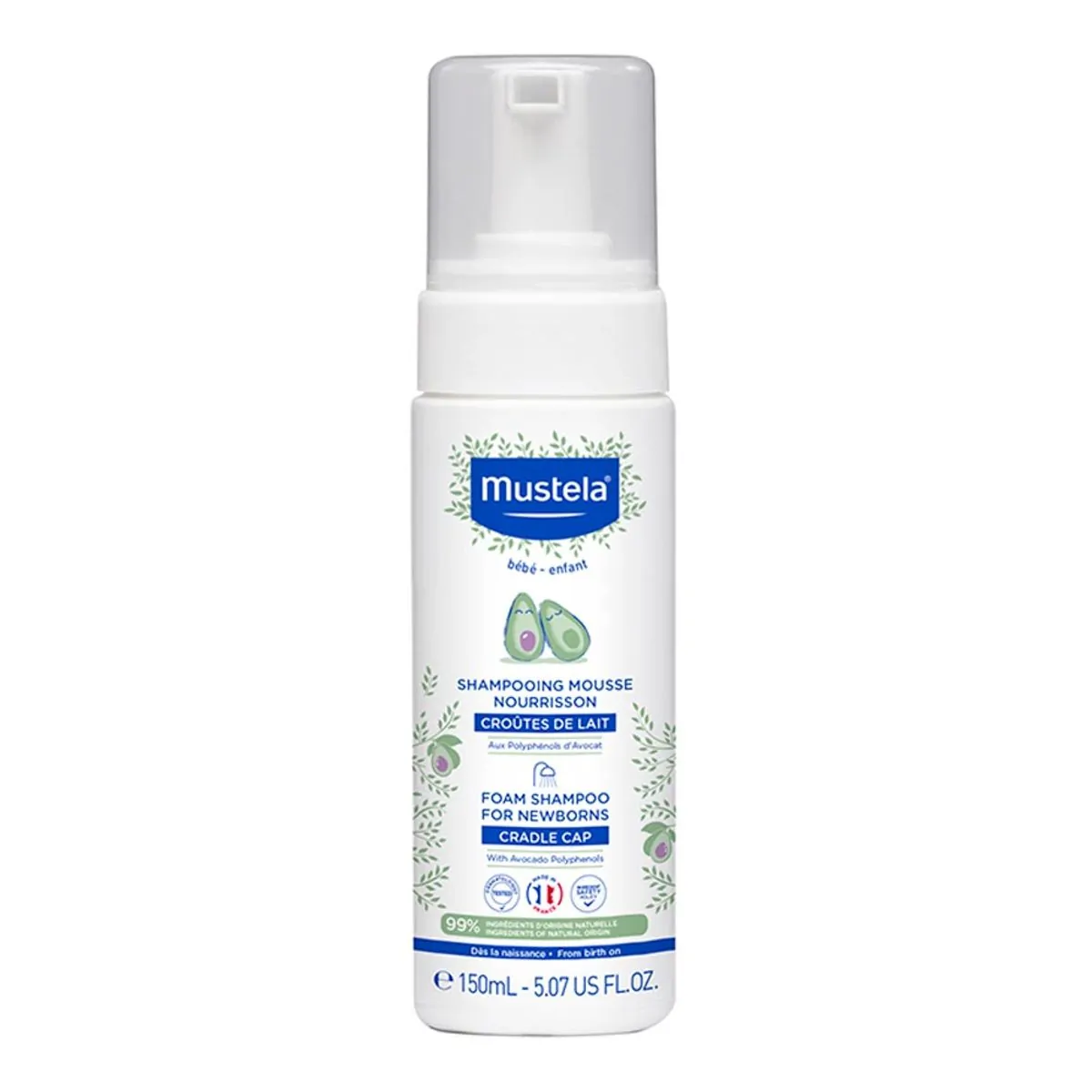 Shampoo Mustela Bebê Recém-Nascido 150ml