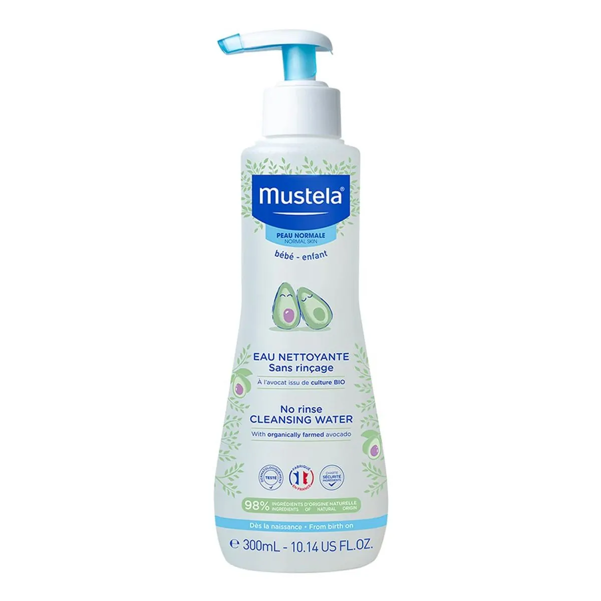 Fluído de Limpeza sem Enxágue Physiobebe Mustela 300ml