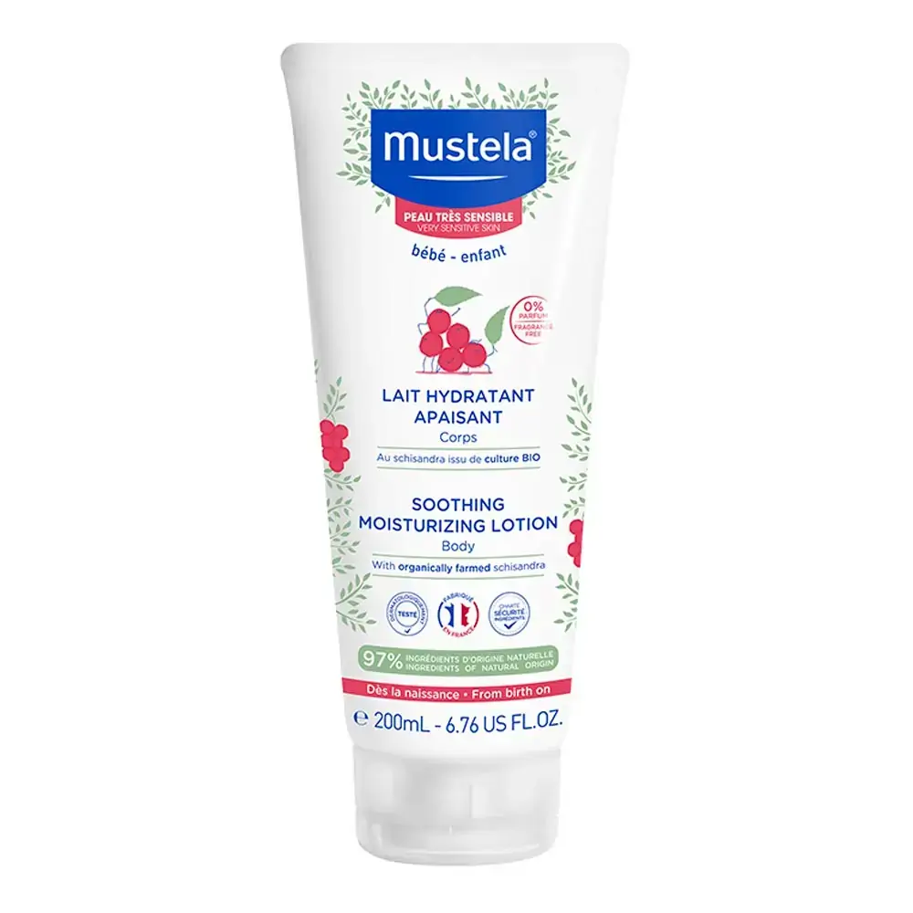 Creme Hidratante Calmante Mustela Bebê Pele Muito Sensível 200ml