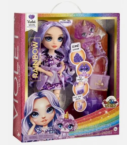Boneca Rainbow Violeta