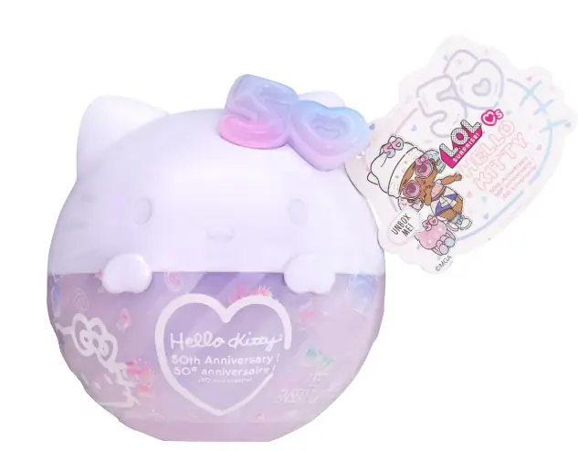 Mini Bonecas Lol Surprise Loves Hello Kitty Tots Edicao Limitada 50 Anos Mcassab