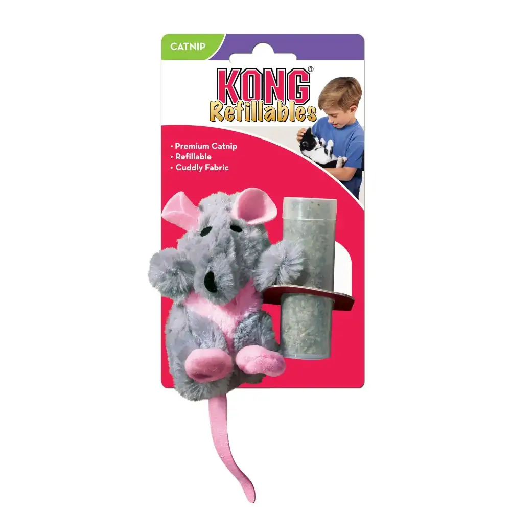 Catnip Cat Toy Rat Assorted 3.5 In