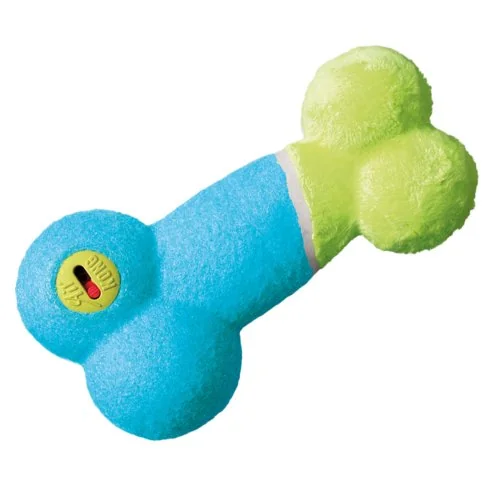 Kong Off/on Squeaker Bone For Dogs, Medium, Colors Vary