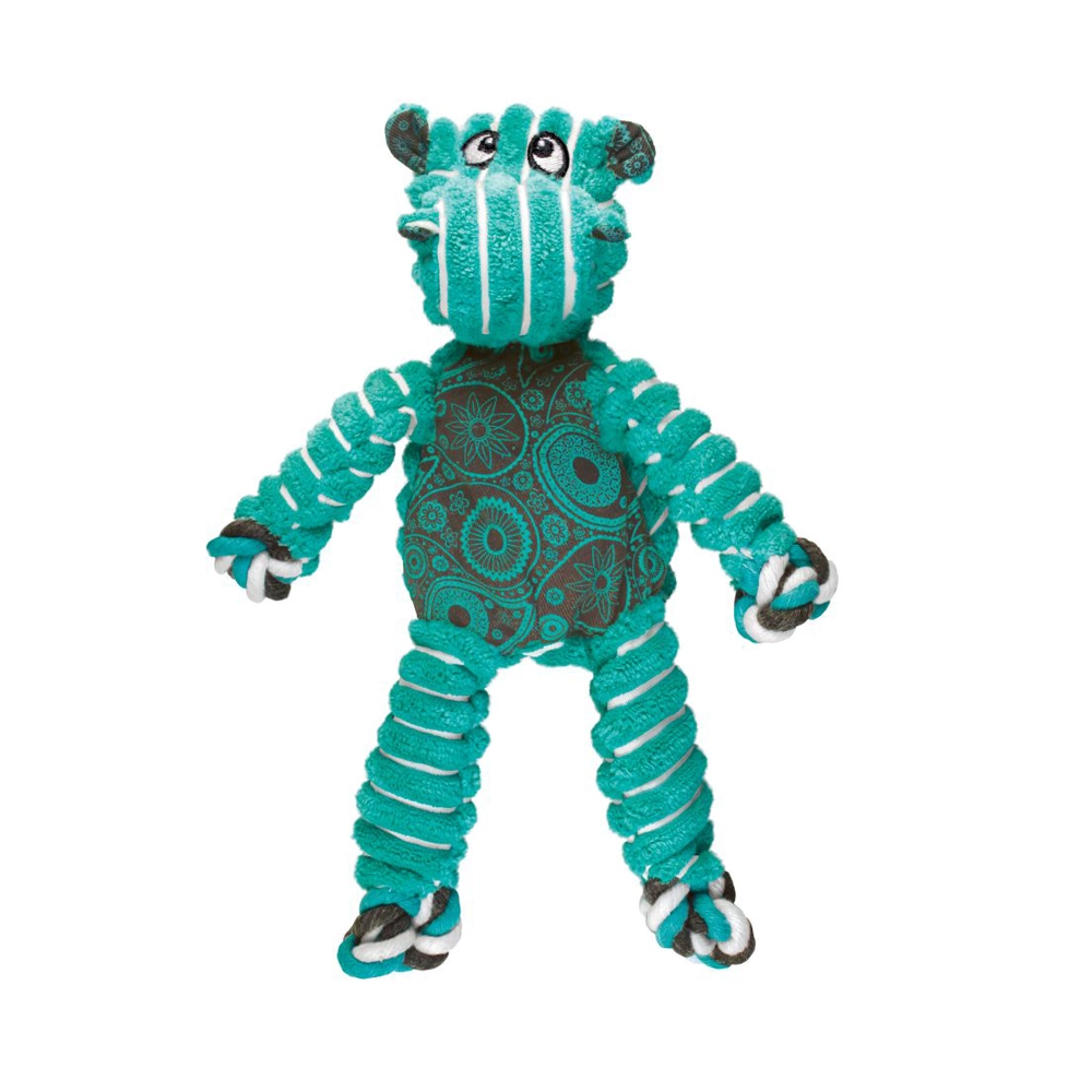 Kong Floppy Knots Hippo M L Nkf14