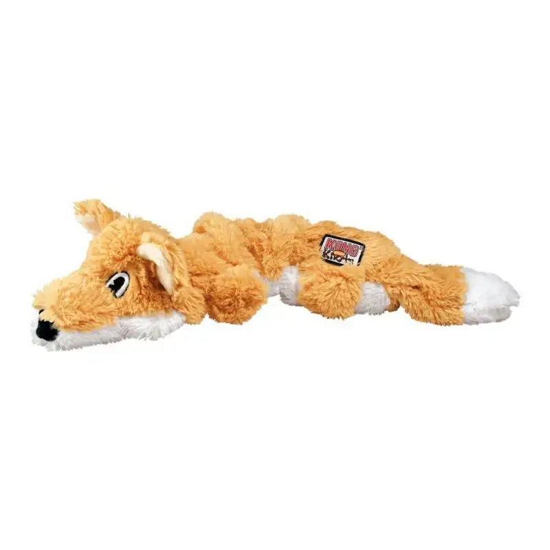 Kong Knots Kong Scrunch Knot Fox: Small/medium Nks31 Plush Dog Toys