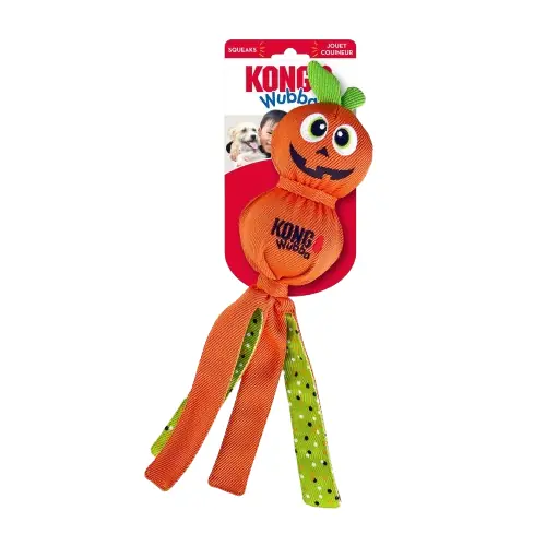 Kong Halloween Wubba Ballistic Pumpkin Large