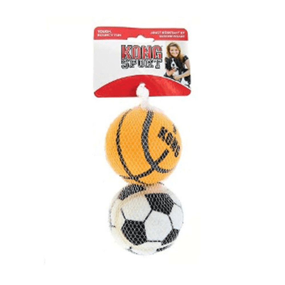 Brinquedo Bola Kong Sports Tamanho M 3 Unidades