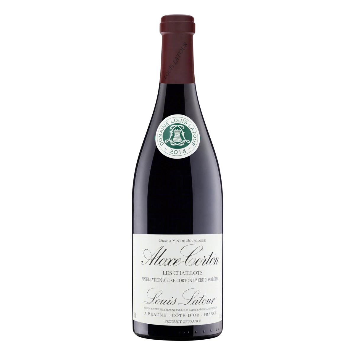 Vinho Francês Tinto Seco Premier Cru Les Chaillots Louis Latour Pinot Noir Aloxe Corton Garrafa 750m