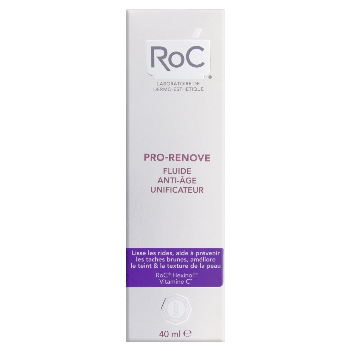 Fluido Uniformizador Anti Idade Roc Pro Renove Caixa 40ml