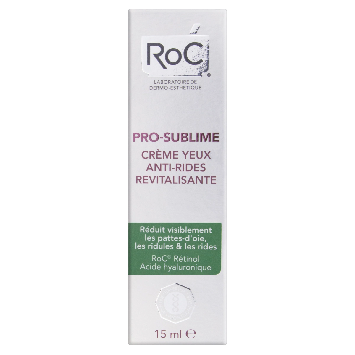 Creme Rejuvenescedor Antirrugas Roc Pro Sublime Caixa 15ml