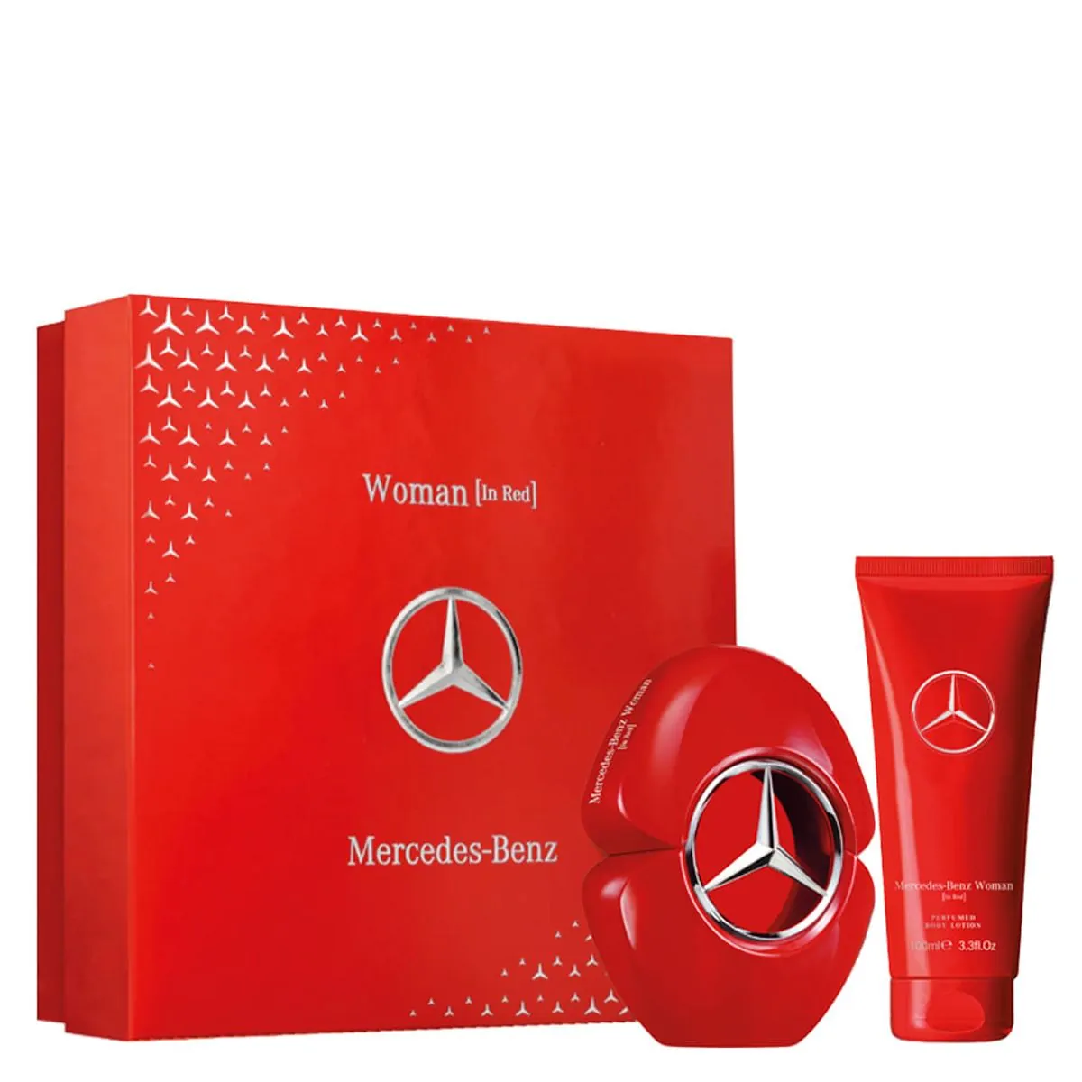 Perfume Mercedes Benz Woman In Red Coffret Feminino Eau de Parfum 60 ml + Loção Corporal 100 ml