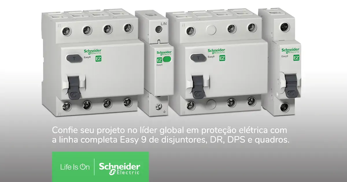 Disjuntor 2p 50amp Schneider