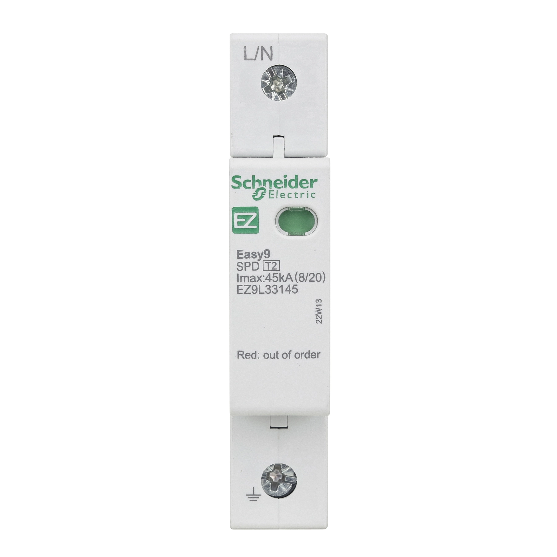 DPS Protetor de Surto 1P 45kA Classe II EASY9 Schneider