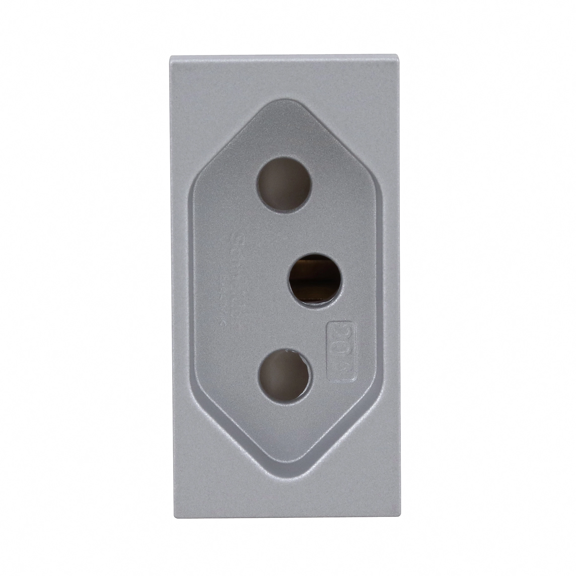Modulo Tomada 2PT 20A 250V  Aluminio Orion Schneider