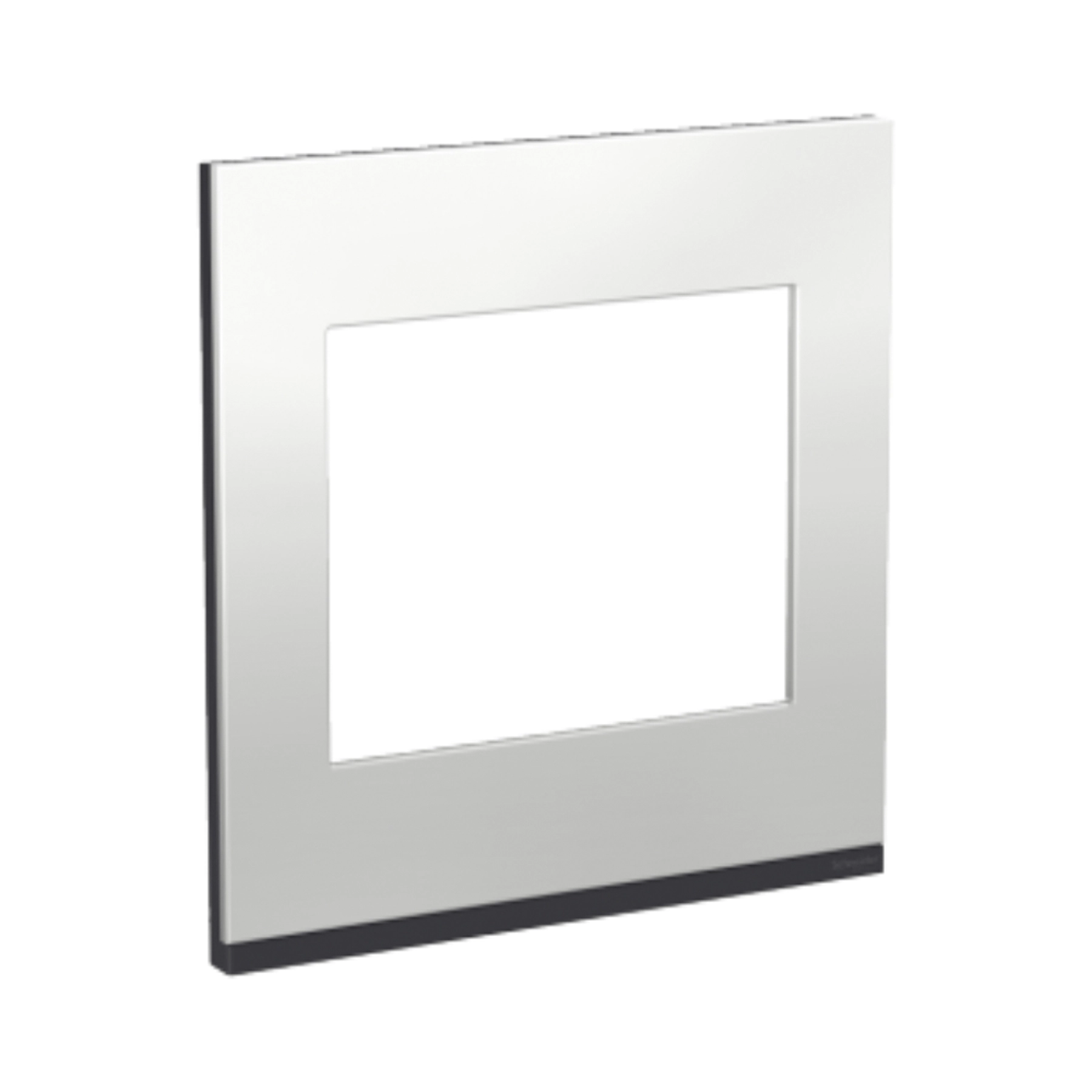 Placa com Suporte 4x4 6 Módulos Class Grafite Metal Orion Schneider