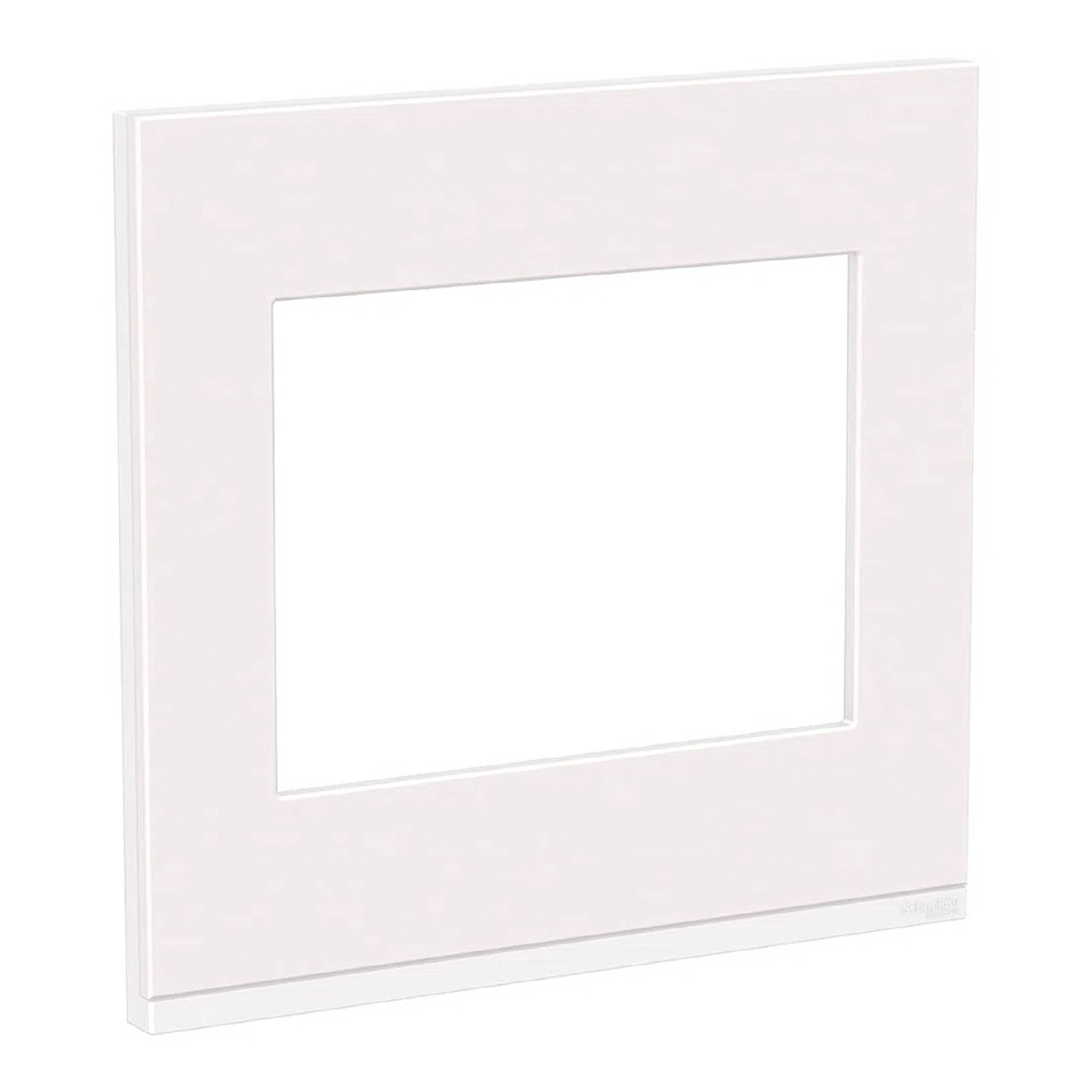 Placa com Suporte 4x4 6 Módulos Class Branco Fenix Orion Schneider