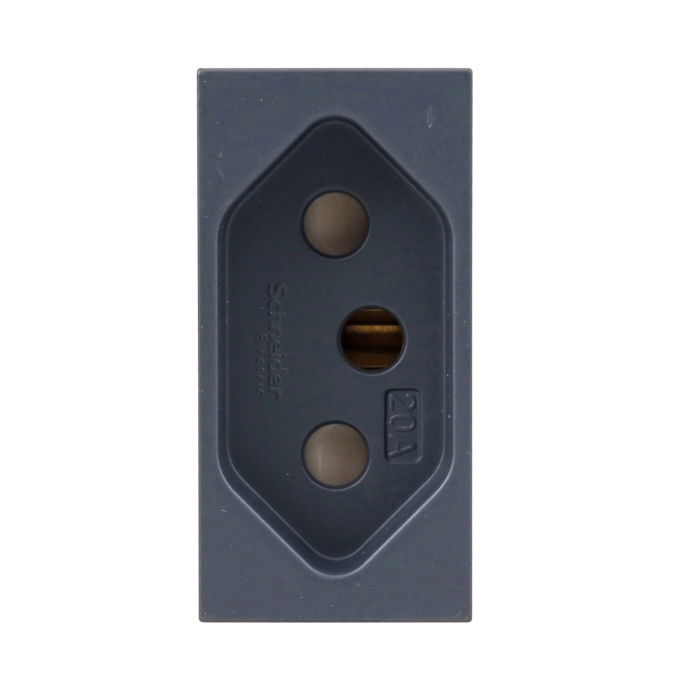 Modulo Tomada 2PT 20A 250V  Grafite Orion Schneider