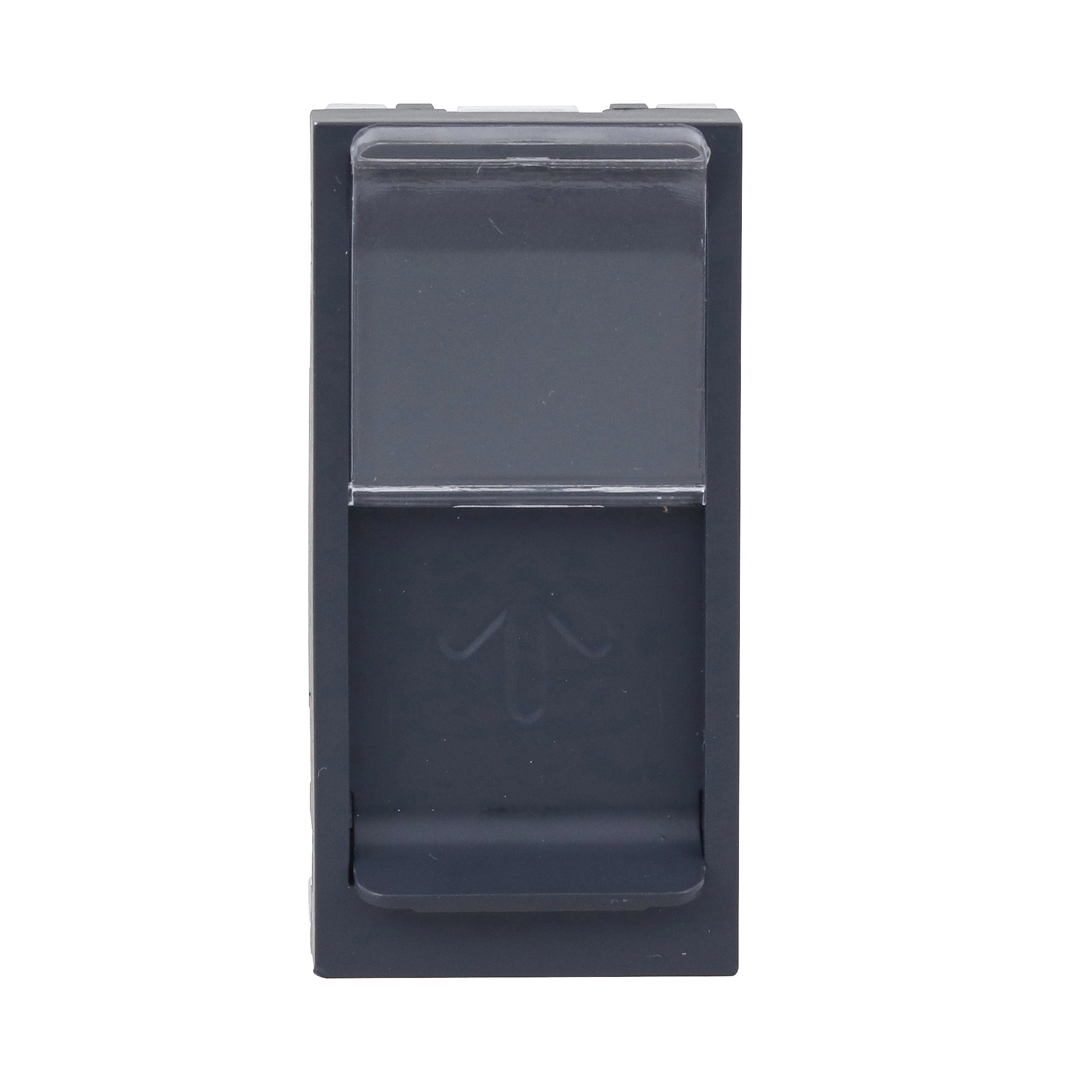 Modulo Tomada RJ45 8 Fios Cat.5E   Grafite Orion Schneider