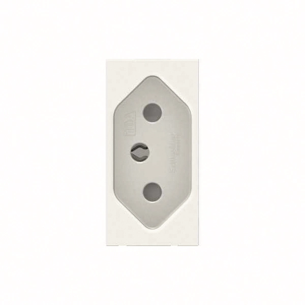 Modulo Tomada Branco 2PT 10A 250V Branco Orion Schneider