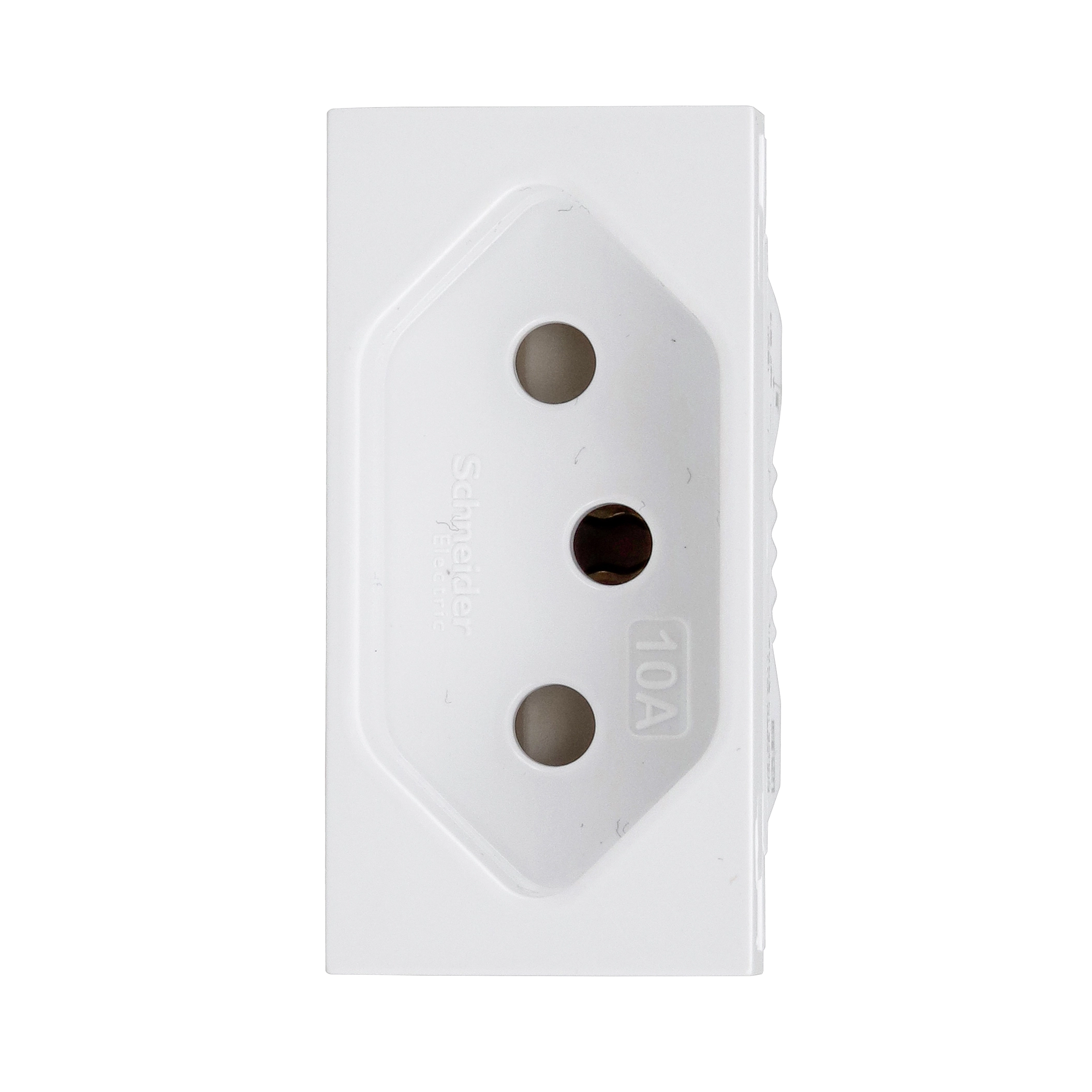Modulo Tomada 2PT 10A Borne Auto Branco Orion Schneider Schneider