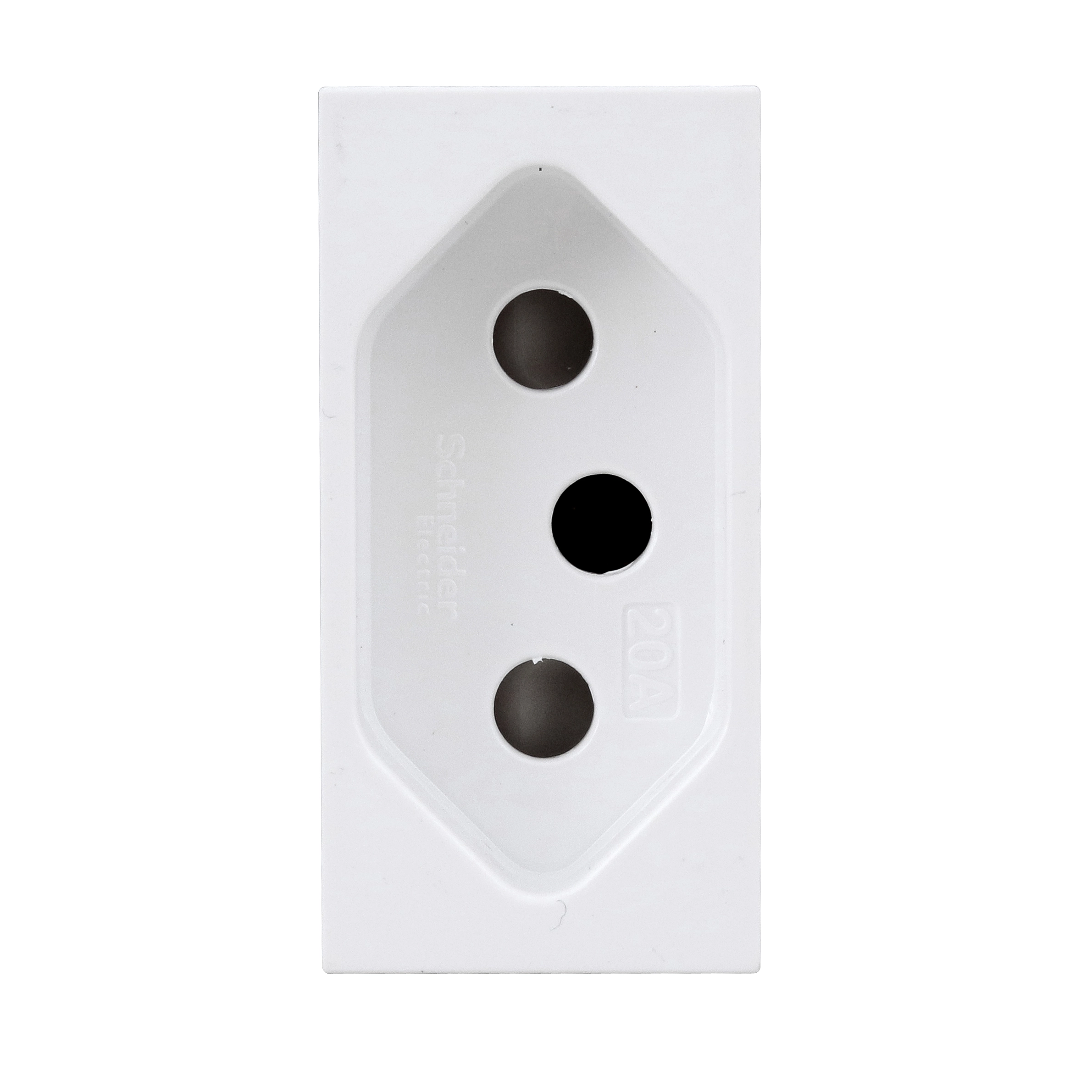 Modulo Tomada Branco 2PT 20A 250V Branco Orion Schneider