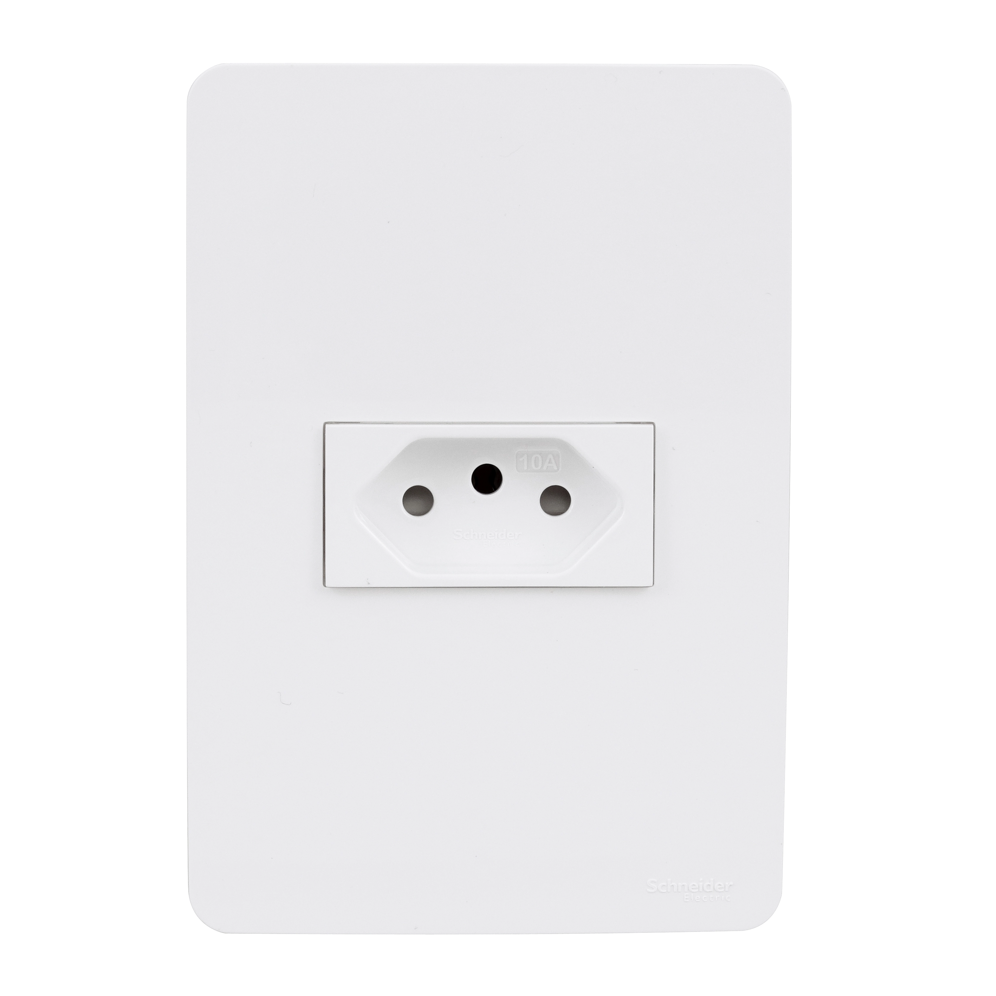 Conjunto 1 Tomada Energia 10A 4x2 Branco Orion Schneider