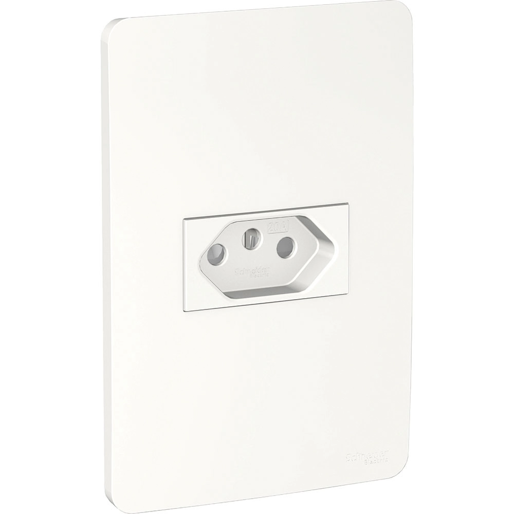 Conjunto 1 Tomada Energia 20A 4x2 Branco Orion Schneider