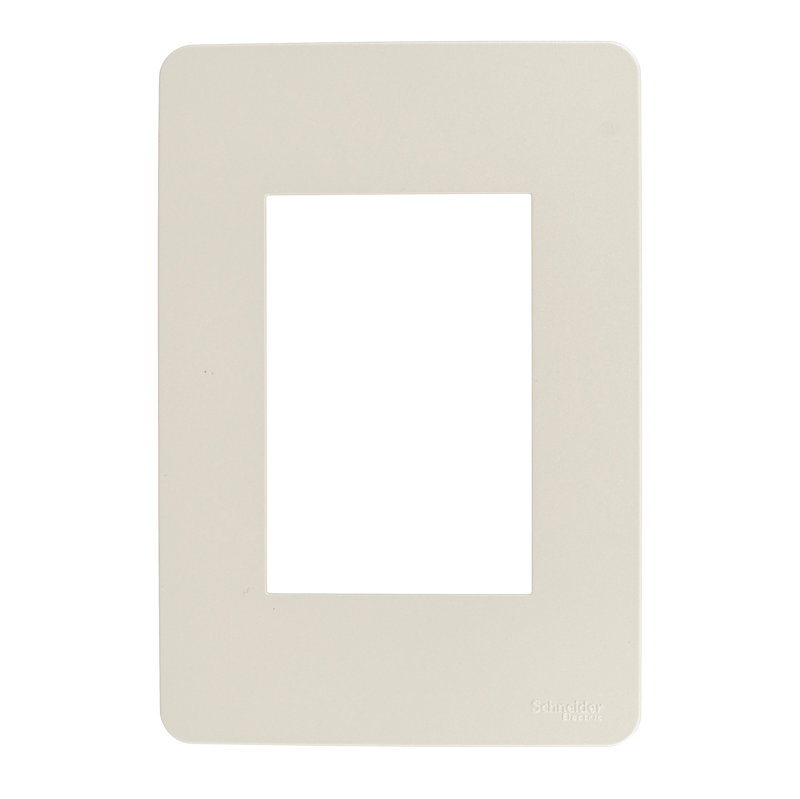 Placa 4X2 3 Módulos Horizon Gold Orion Schneider