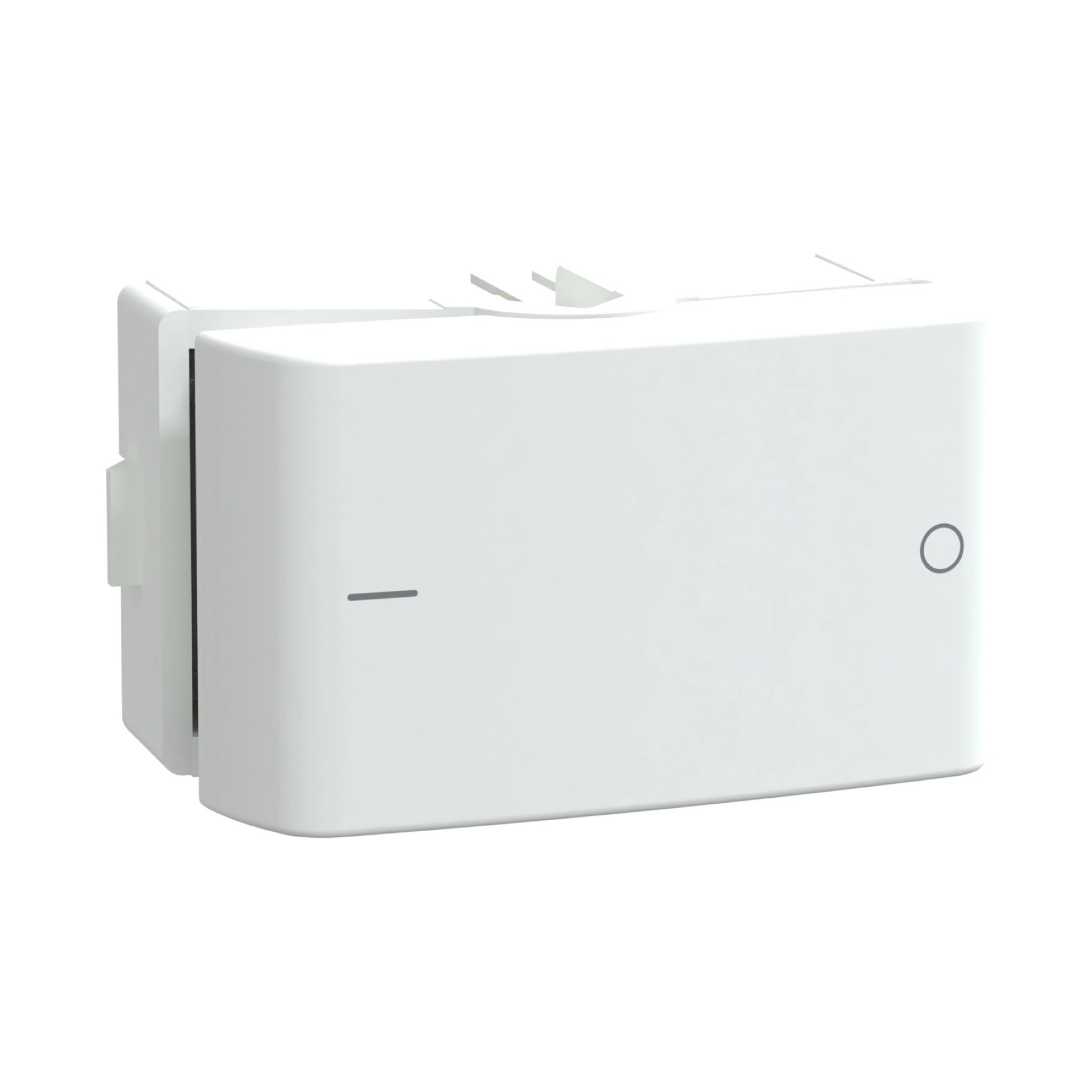 Módulo Interruptor Bipolar Simples 10A Branco Lunare UP Schneider