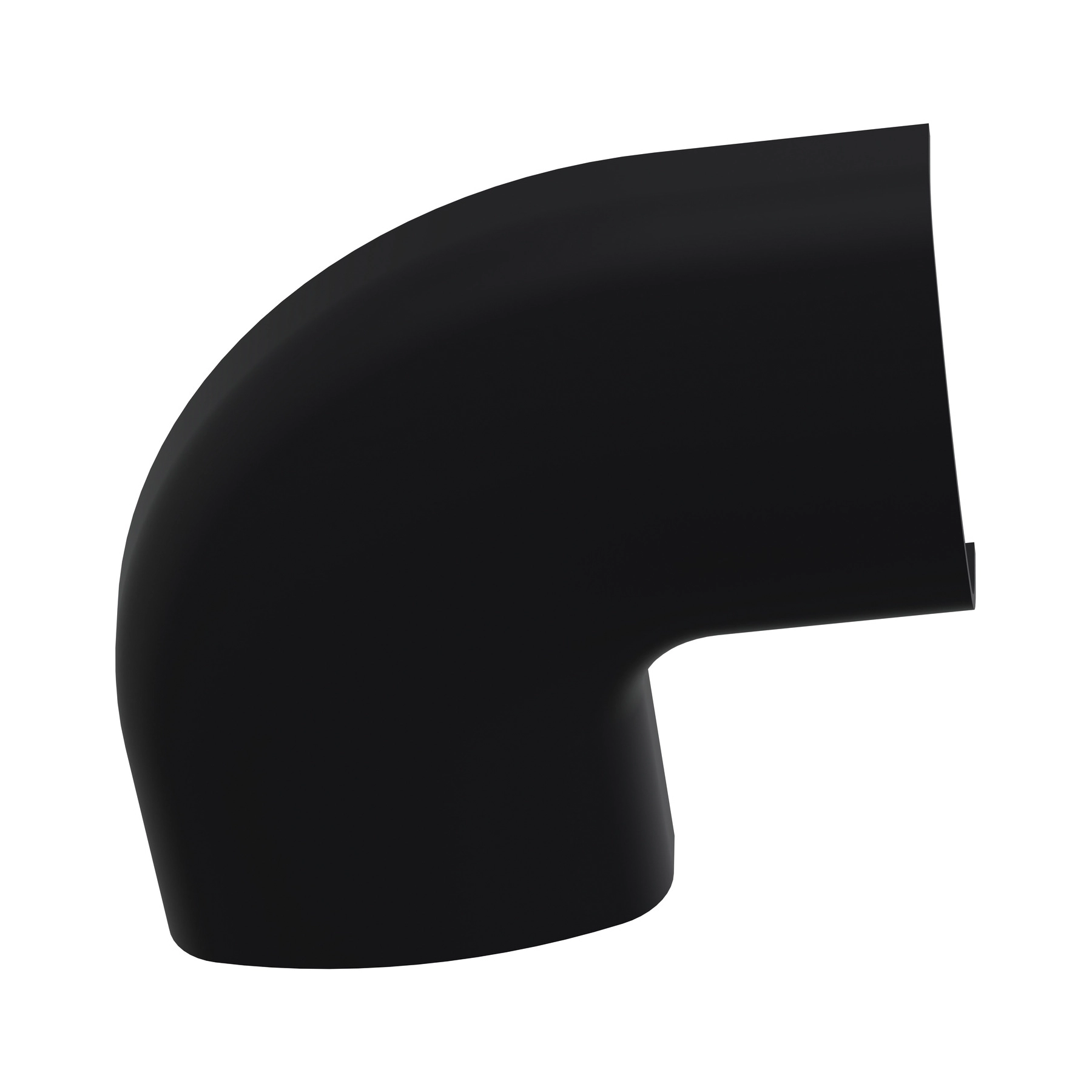 Cotovelo Plano 10x22x0,042 Preto Dexson Schneider