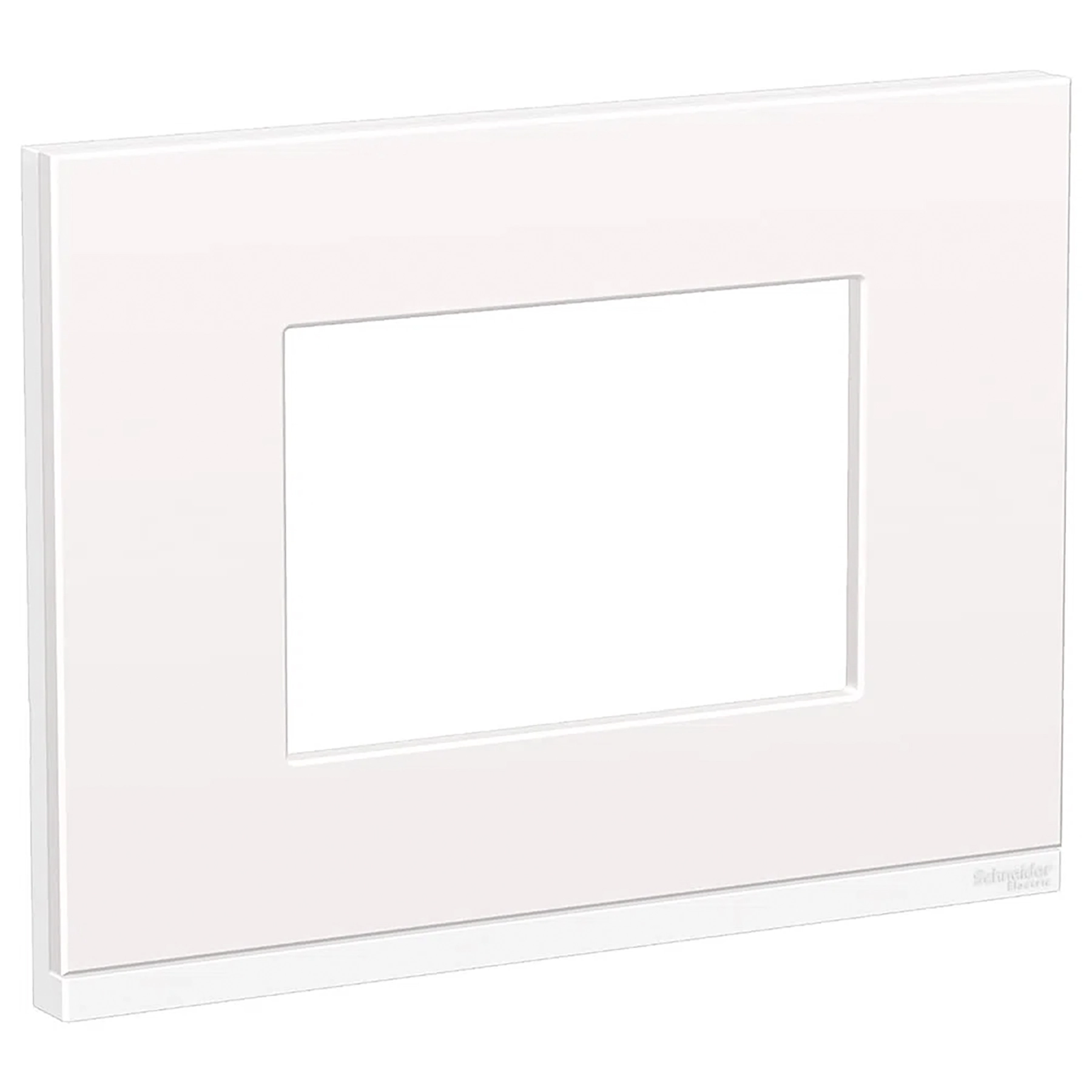 Placa com Suporte 4x2 3 Módulos Branco Fenix H Orion Schneider