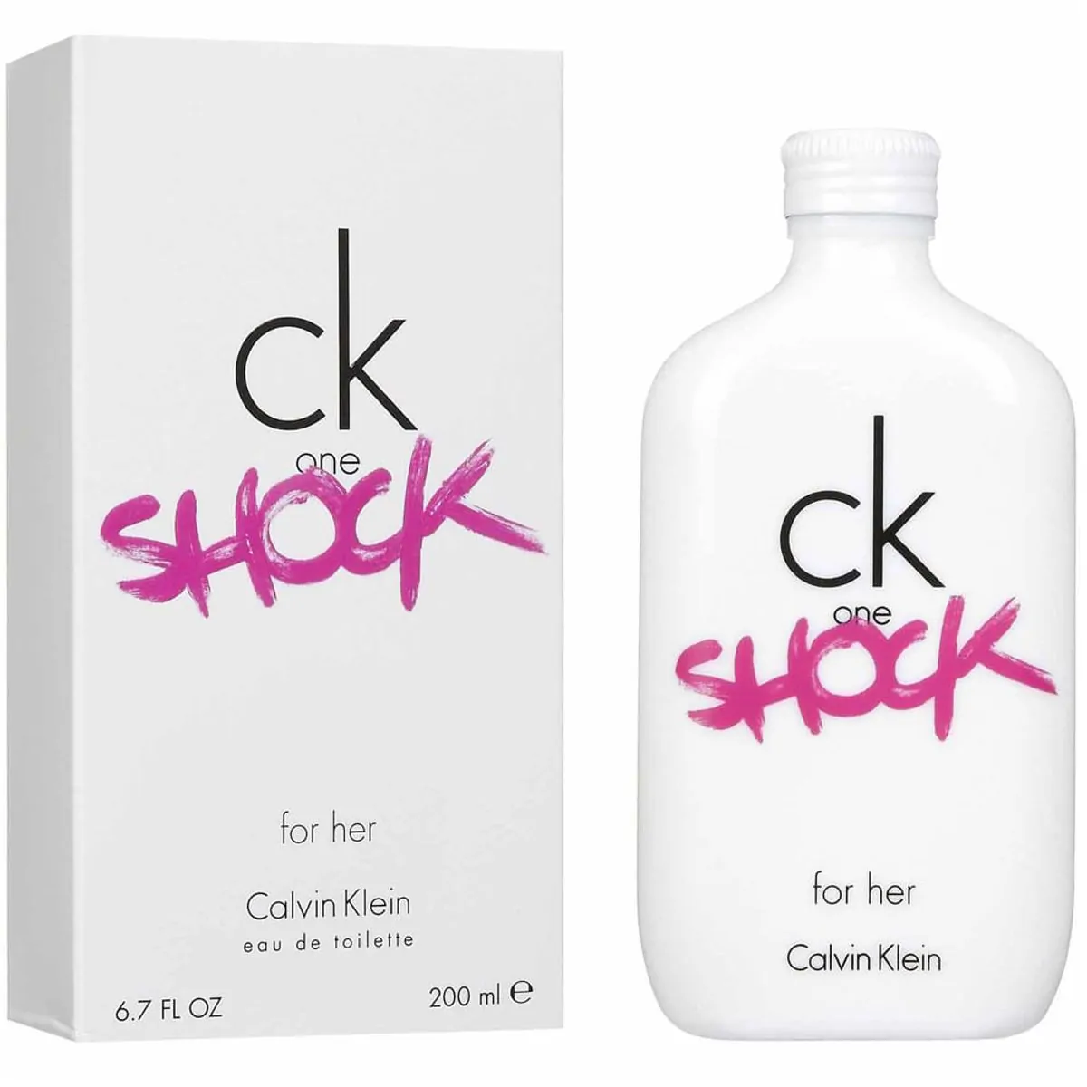 Perfume Feminino Ck One Shock For Her Eau De Toilette 200 ml
