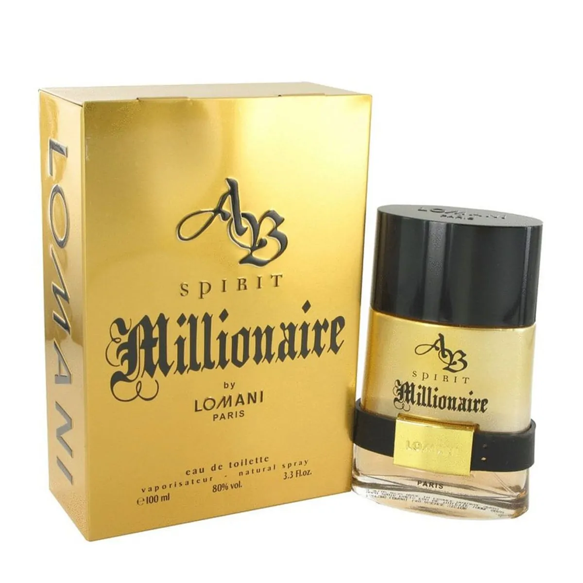 Perfume Masculino Spirit Millionaire By Lomani Eau De Toilette 100 ml