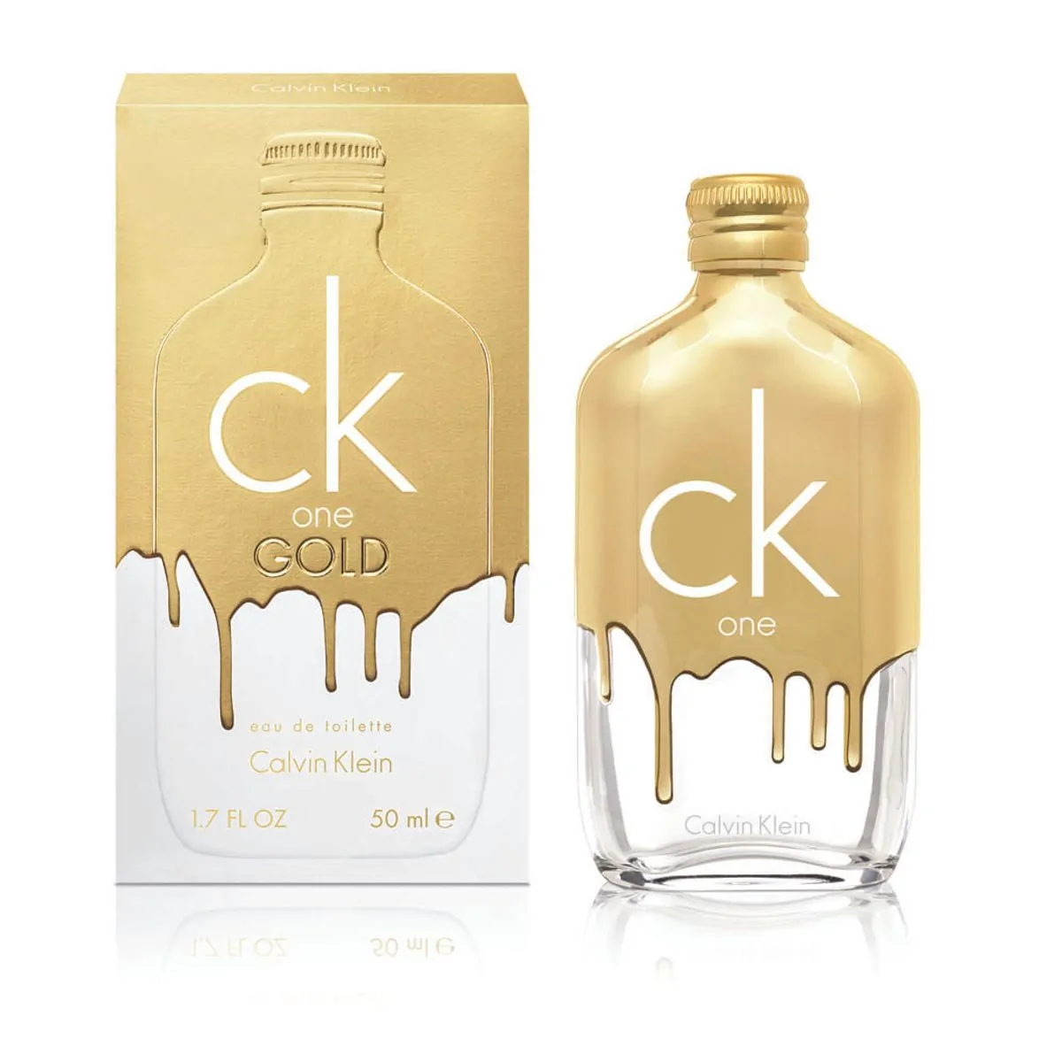 Perfume Unissex Ck One Gold De Calvin klein Eau De Toilette Unissex 200 ml