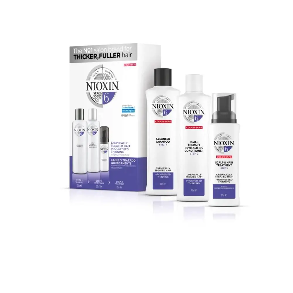 Kit Nioxin Sistema 6 Shampoo Condicionador Leave In