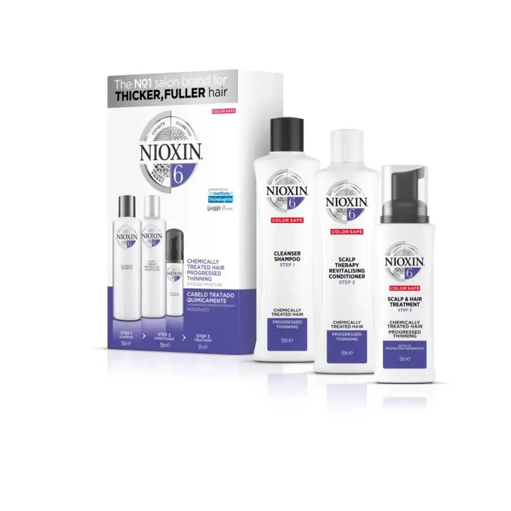 Kit Nioxin Sistema 6 Shampoo Condicionador Leave In