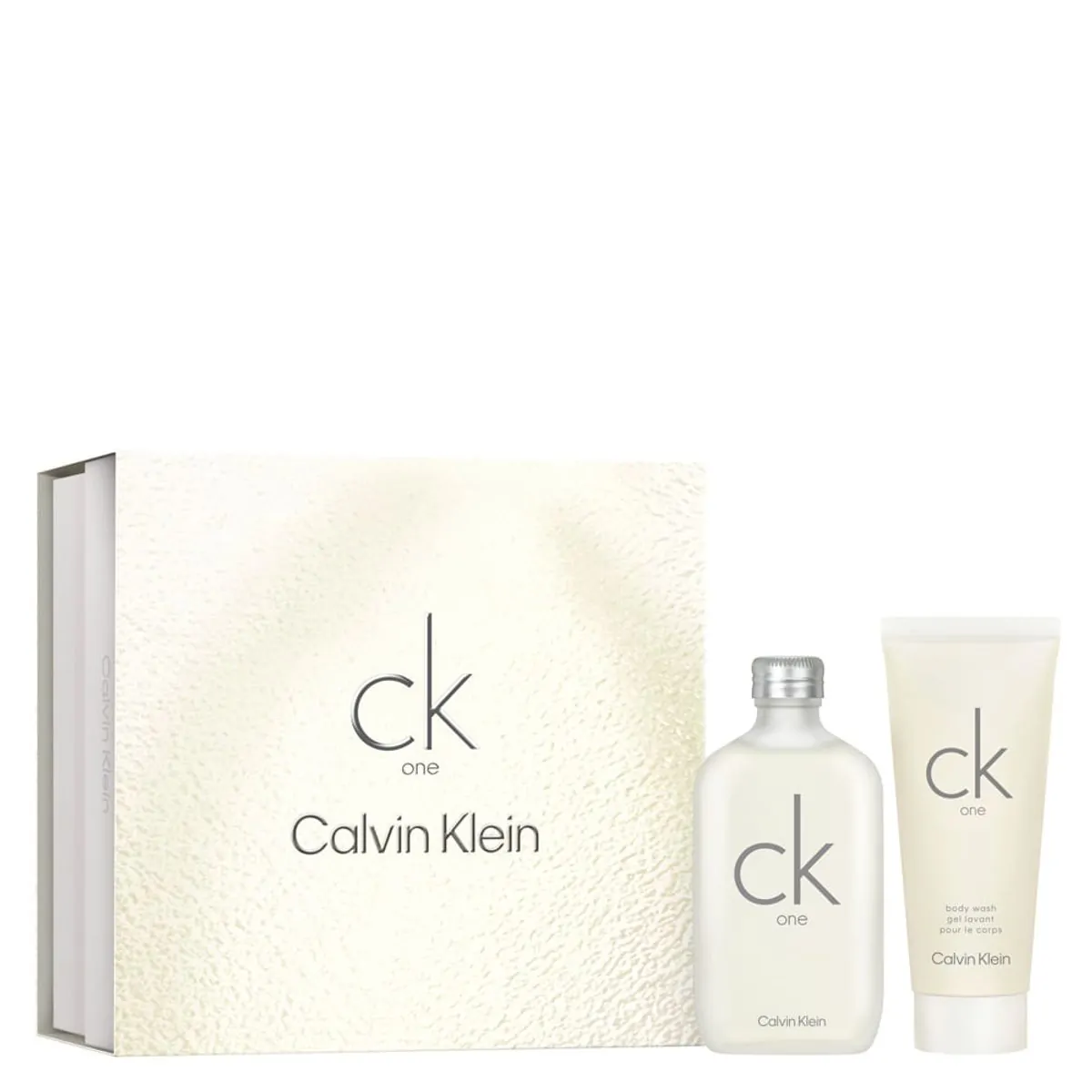Kit Calvin Klein CK One Unissex - Edt 100ml + Sg 100ml NULO