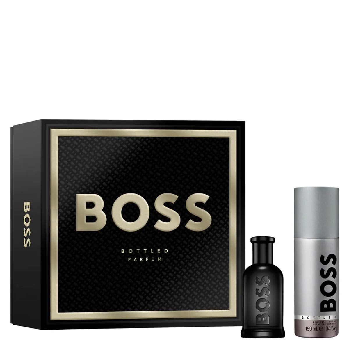 Kit Hugo Boss Bottled Parfum - Perfume Masculino 50ml + Desodorante Spray 150ml