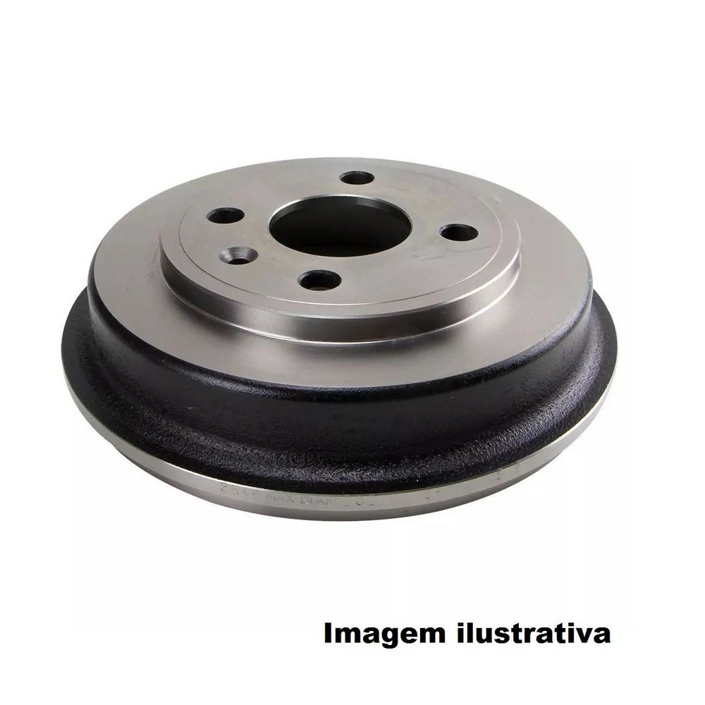 Par de Tambor de Freio CHEVROLET - GM COBALT/SONIC - MDS T28C