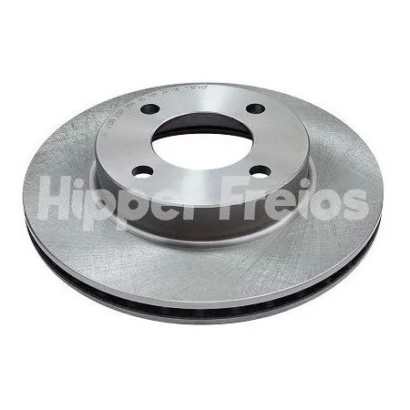 Par Disco de Freio Dianteiro MITSUBISHI COLT/LANCER Ventilado - HIPPER FREIOS HF210B
