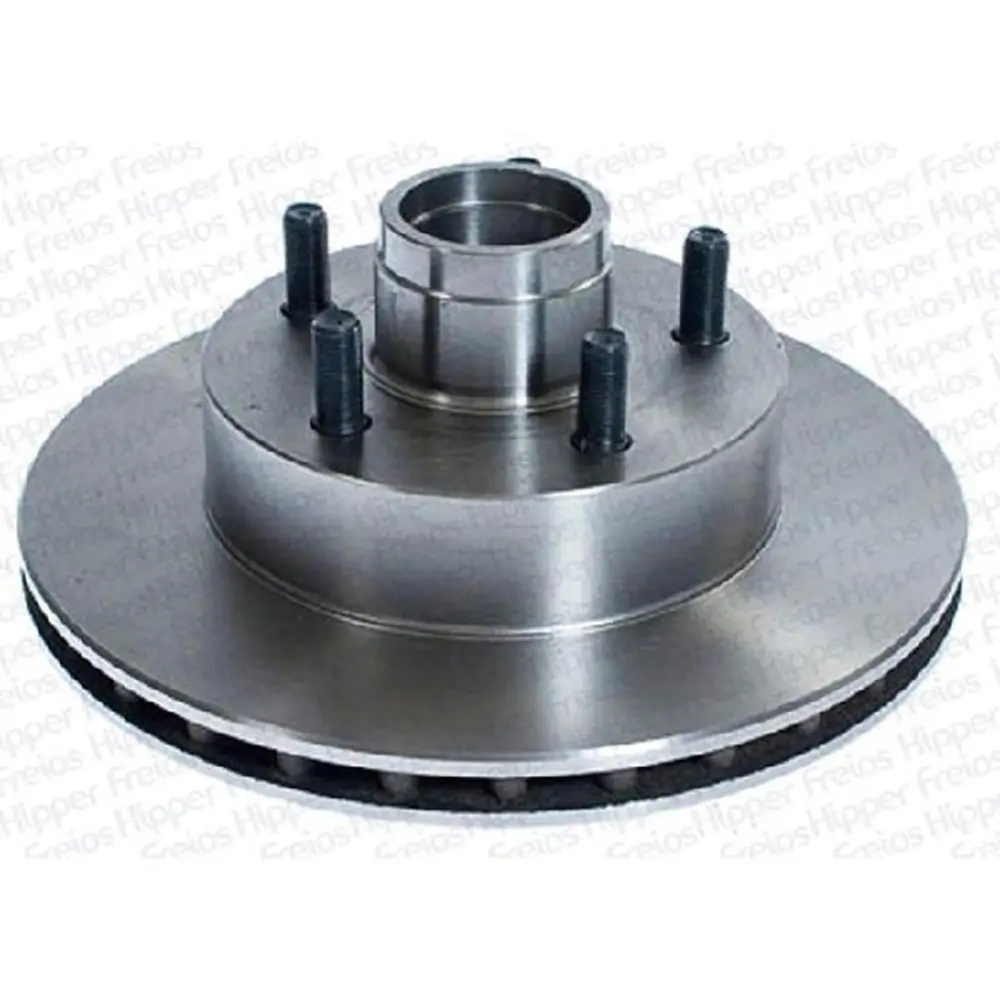 Par Disco de Freio Dianteiro FORD EXPLORER/RANGER Ventilado com Cubo 5 Furos - HIPPER FREIOS HF16H