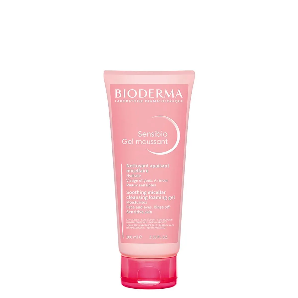 Gel De Limpeza Micelar Sem Perfume Bioderma Sensibio Moussant Bisnaga 100ml