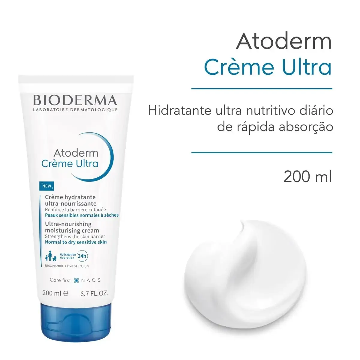 Atoderm Cream Ultra 200 Ml
