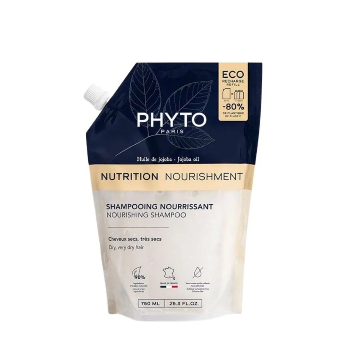 Phyto Nutrition - Refil Shampoo Nutrição 750ml