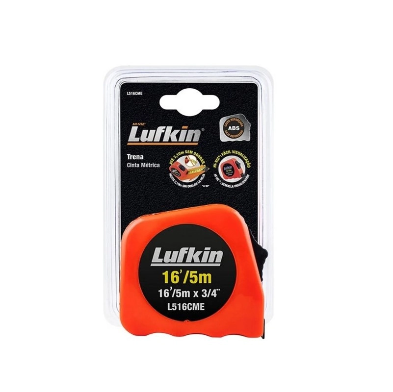 Trena Lufkin 5m 16mm 3/4 C/trava