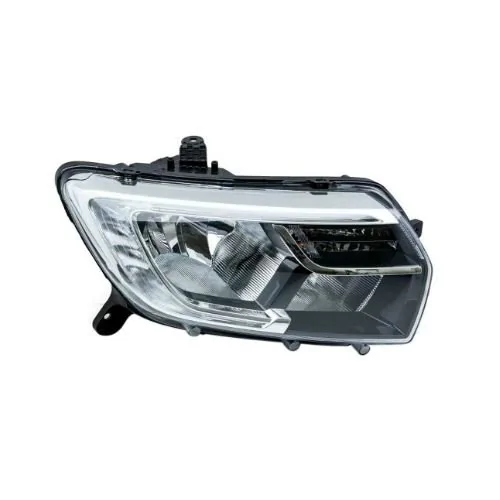 Farol Principal Manual com Led e Soquete RENAULT SANDERO Lado Esquerdo - RUFATO 32029
