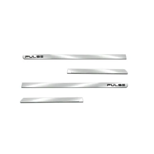 Jogo de Friso Lateral FIAT PULSE Cromado com Nome 4 Peças - SHEK PARTS 17467