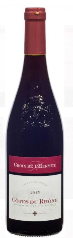 Vinho Frances Chateau Croix De L Hermitage Cotes Du Rhone 750ml Tinto