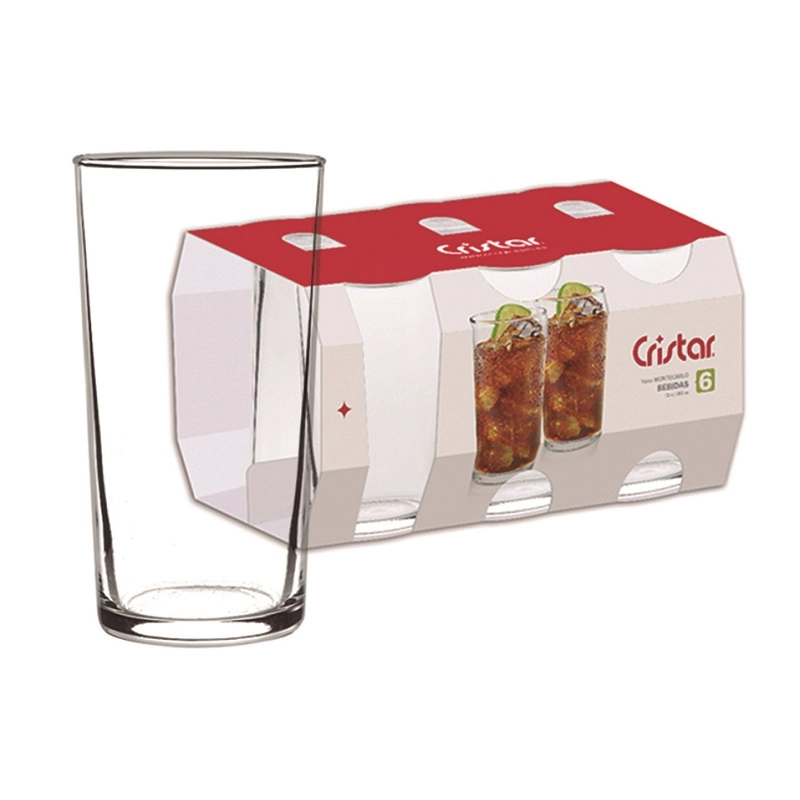 Jogo Copo Agua 340ml Cristal 1194 Home Class